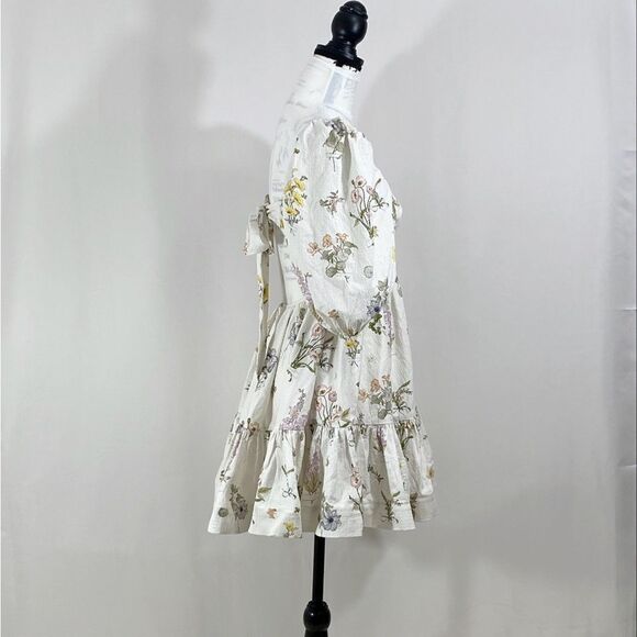 Zimmermann Jeannie Puff-Sleeve Minidress size 2/US size 6-8 - Picture 8 of 15